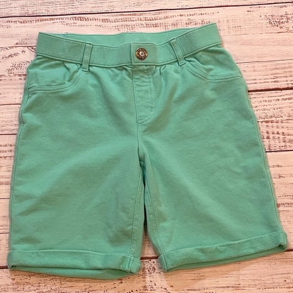 Girls Mint Green/Black Tribal Print Flowy Tank with Cotton Terry Shorts - Picture 5 of 5